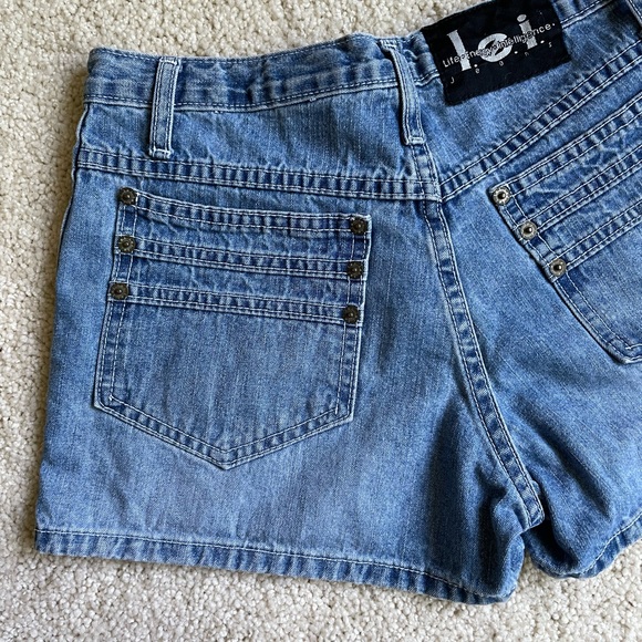 Vintage lei Jeans Sz 1 Denim Shorts Made in USA 100% Cotton - Picture 7 of 7